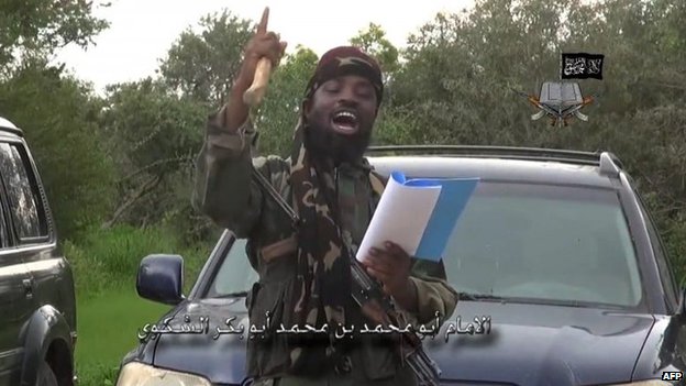 Abubakar Shekau leader of Boko Haram. 