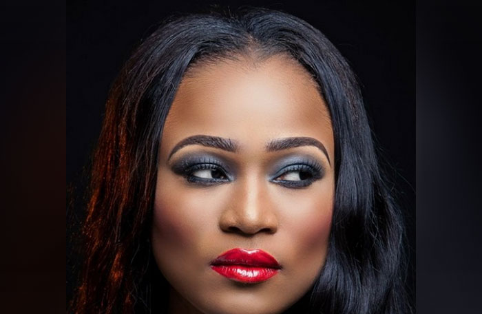 I’m addicted to heavy makeup says Christabel Ekeh. 