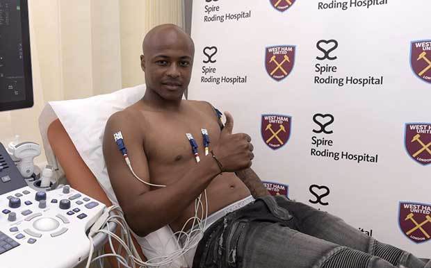Injured Dede Ayew ‘making progress’ – West Ham United