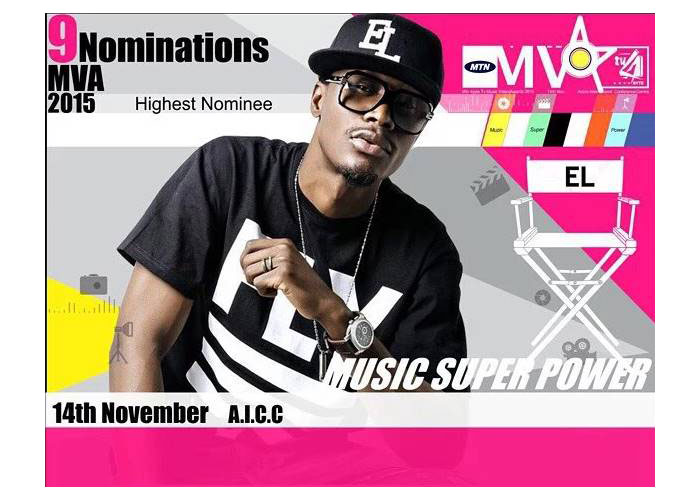 EL tops the 2015 4syte Music Video Awards nominations followed by Sarkodie, R2Bees, Stonebwoy