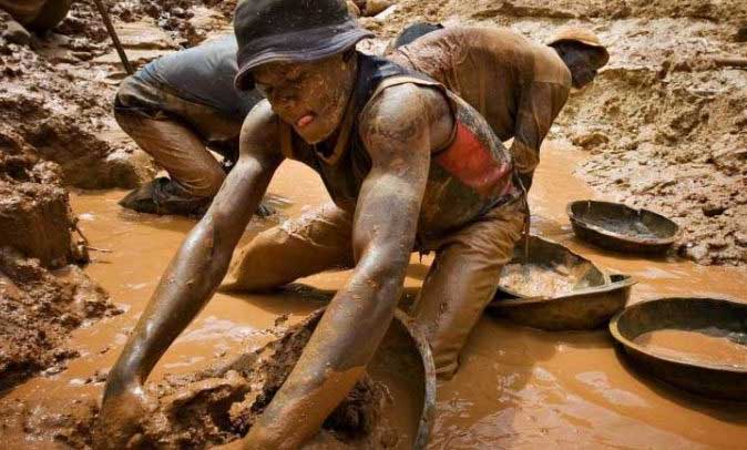 Galamsey operators in Ghana to be registered for monitoring. 