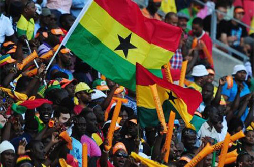 Ghana fans runaway to USA. 