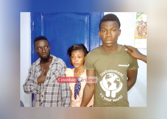 Ghanaian students arrested. 