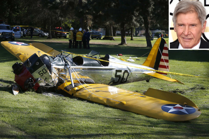 Harrison Ford seriously injured after crashing his plane 
