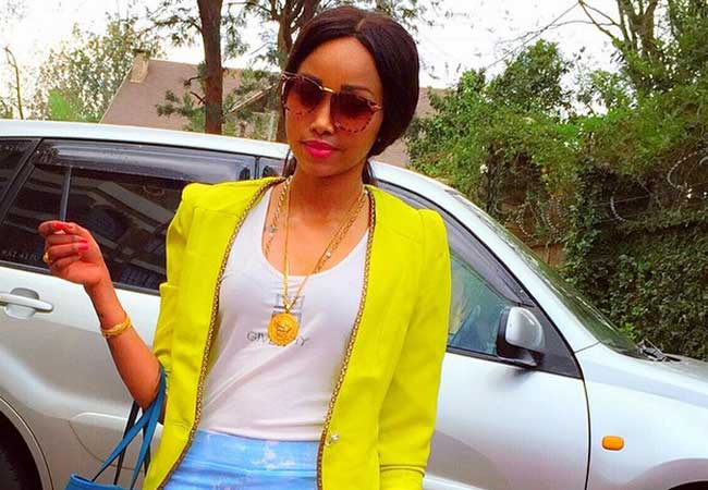 Huddah Monroe from Kenya. 