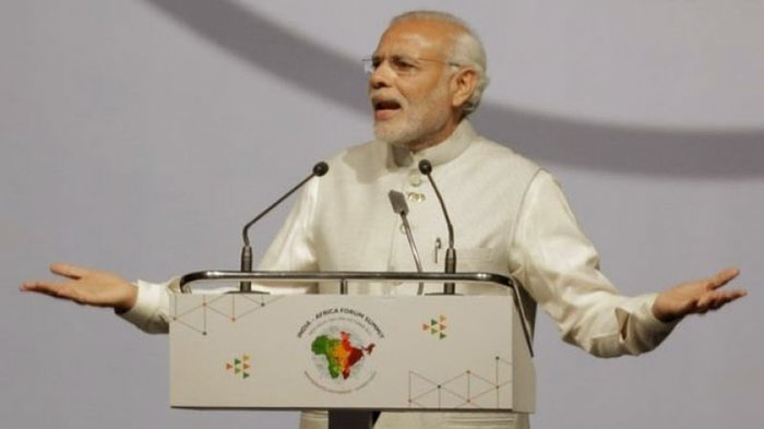 India pledges $600m to help  and support Africa. 