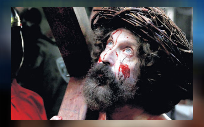 Jesus Christ on the cross. 