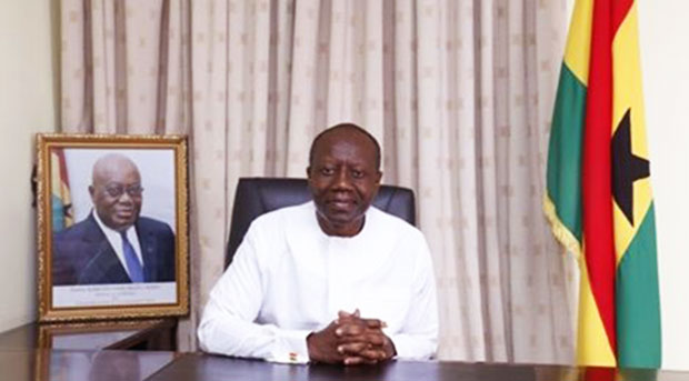 Ken Ofori-Atta, Ghana's finance minister delivers his first budget for 2017
