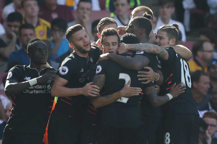 Liverpool defeat Arsenal in 4-3 thriller