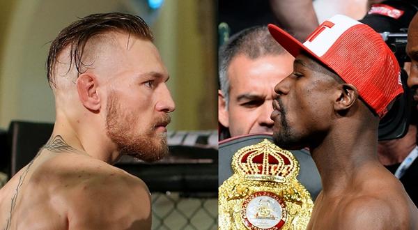 MMA Conor McGregor vs Floyd Mayweather. 