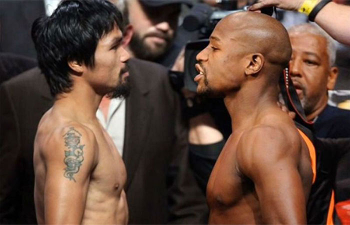 Floyd Mayweather faces Manny Pacquiao in a $250m mega-fight. 