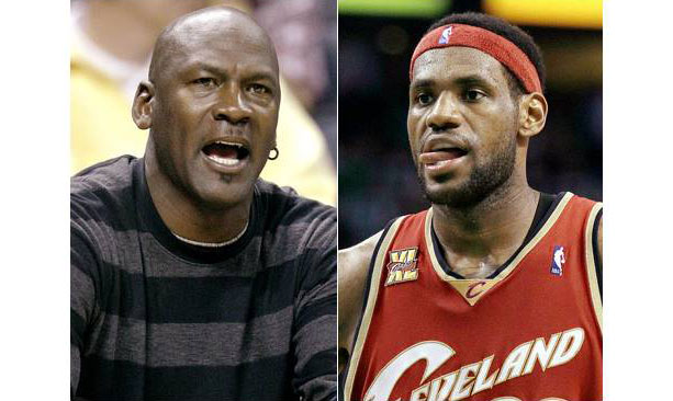 Michael Jordan says LeBron James is the best in NBA. 