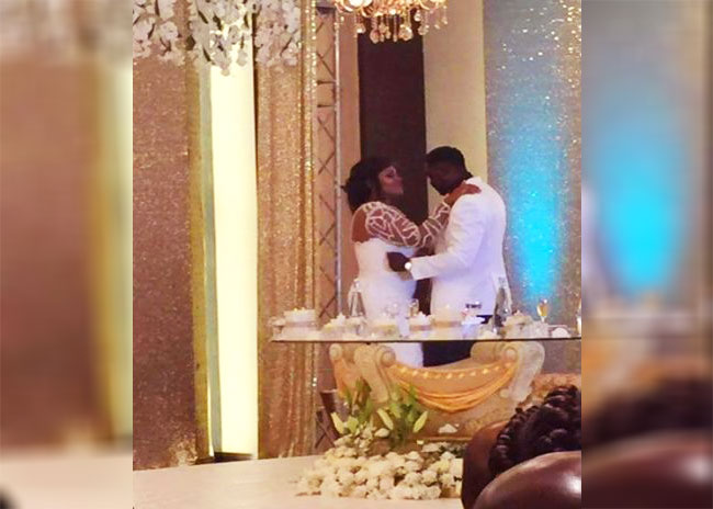 Photos: Nana Ama McBrown and Maxwell marry in a secret wedding