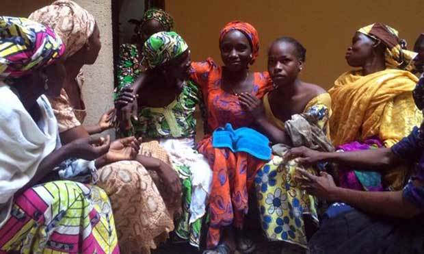 Freed Chibok girls from Boko Haram back home for Christmas since their kidnap in 2014