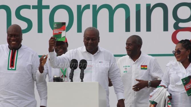 President Mahama launches NDC 2016 manifesto 2