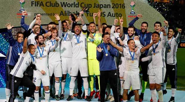 Real Madrid winners of club world cup