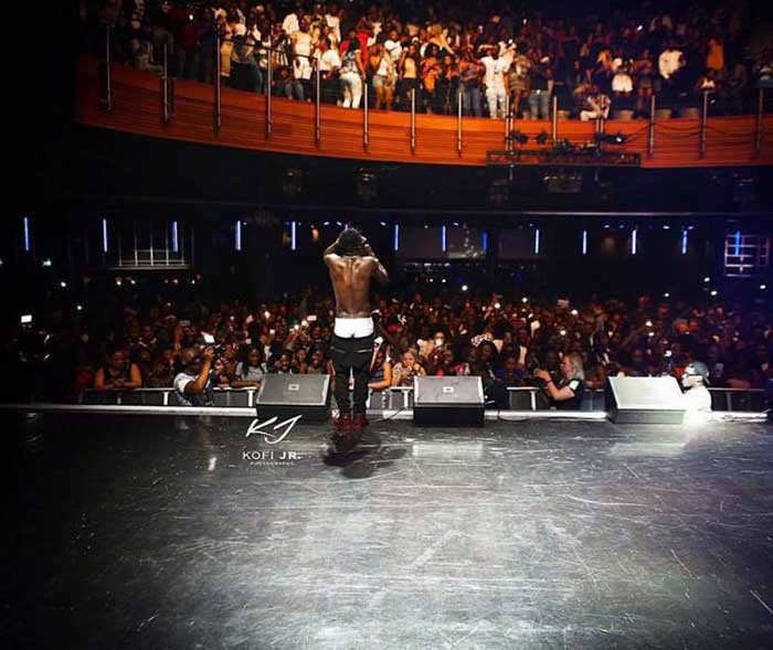 Shatta Wale shakes up o2 arena in london 2