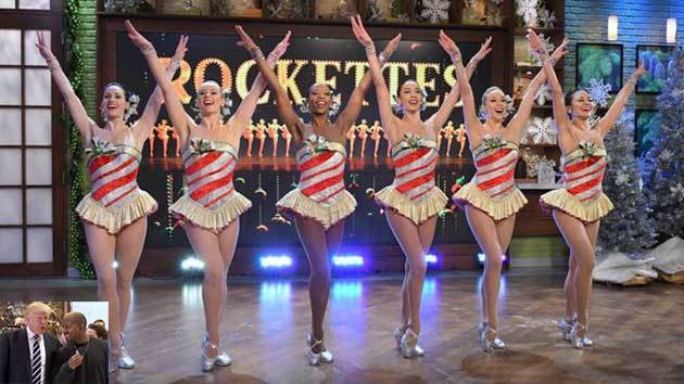 The radio city Rockettes performers for Donald Trump inauguration. 