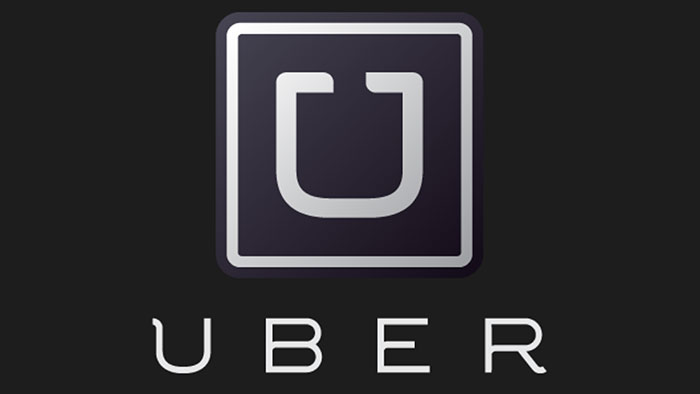 The uber logo. 