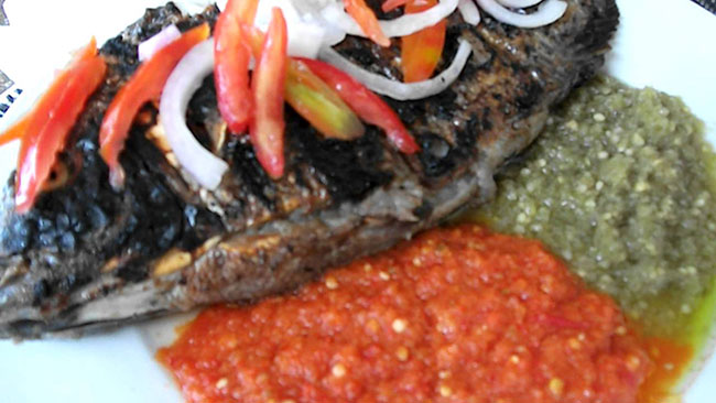 Tilapia fish in Ghana. 