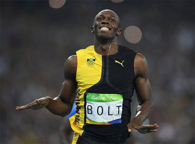 Usain Bolt makes history in Rio with third successive Olympic 100m gold medal