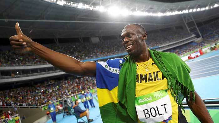 Usain Bolt is the greatest athlete ever. 