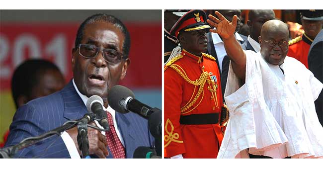 Prez Akufo-Addo is the new Dr. Kwame Nkrumah of Ghana - Robert Mugabe