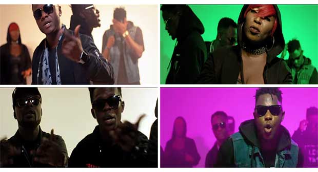 DJ Mensah bakaji video feat Medikal Strongman Eno Lil Shaker Cabum. 