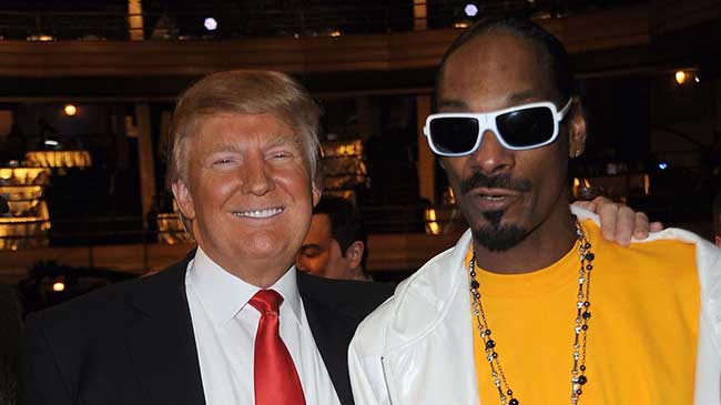 Donald Trump responds to Snoop Dogg