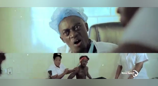 Lil Win drops me yare or am sick music video featuring Kooko. 