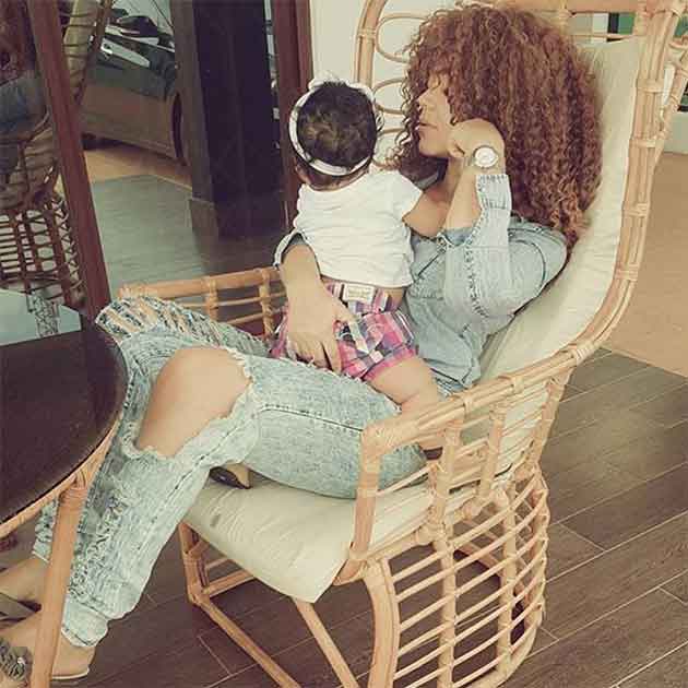nadia buari shows father of her twins 3
