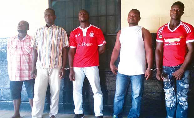 NPP chairman arrested with 8 others others for taking over state facilities. 