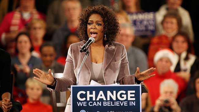 Oprah Winfery to run for president in 2020