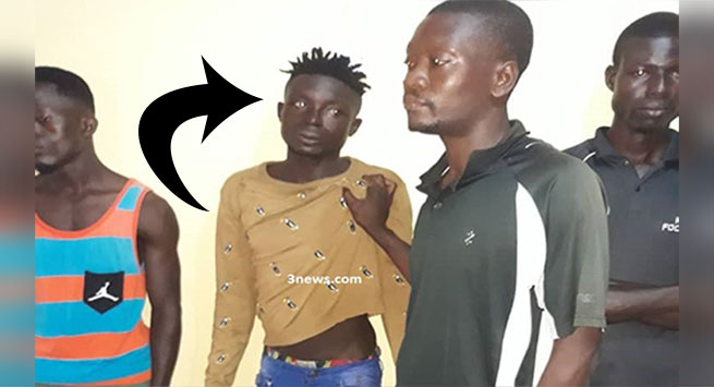 Police arrest winneba Kasoa highway robbers. 