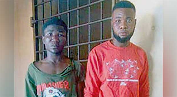 Two robbers arrested at Odumase Krobo. 