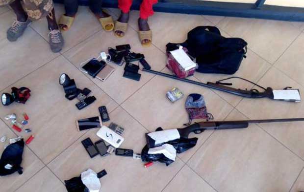 ashanti region kumasi nkawie armed robbers arrested 2