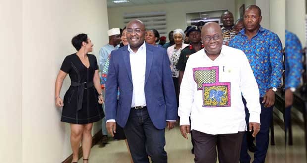 Bawumia returns home from medical leave. 