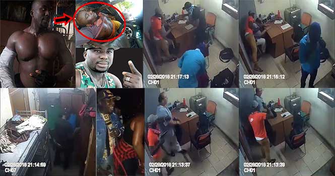 Watch full video of how the Bogoso (Tarkwa) daylight robbery that took the life of a Policeman happened