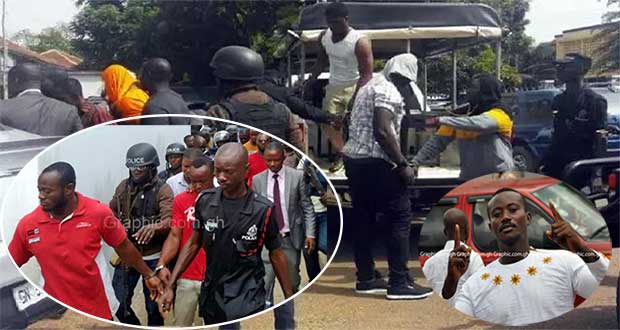 Delta force 13 vigilante group in Kumasi sentenced. 