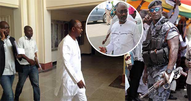Woyome homes stormed with security operatives. 