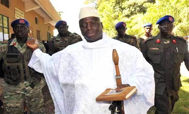 yahya jammeh leaves the gmabia for good 4