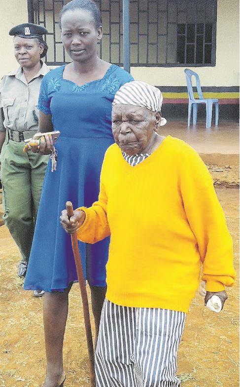 100 years old granny jailed 2