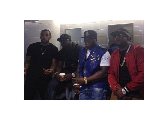 G-Unit is back again as 50 Cent reunites with Lloyd Banks, Tony Yayo & Young Buck at summer jam