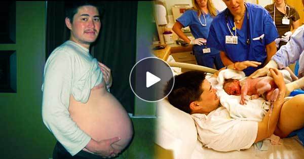 The first man to become pregnant and give birth thrice, Thomas Trace Beatie. 