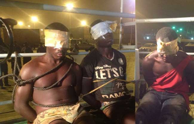 Ghana Navy arrests Nigerian Pirates. 