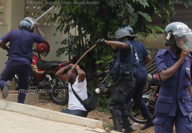 Police foil attempt by NPP thugs to hijack premix fuel tanker