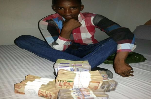 Jallo Djani millionaire robber nabbed. 