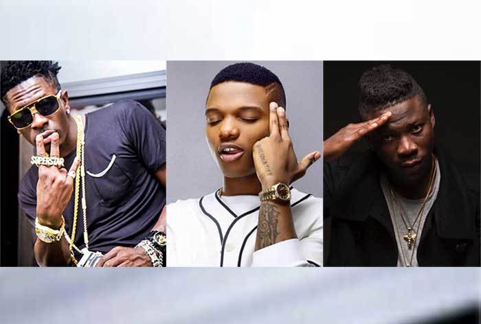 Shatta Wale, Wizkid, and Stonebwoy nominated for 2016 International Reggae & World music awards. 