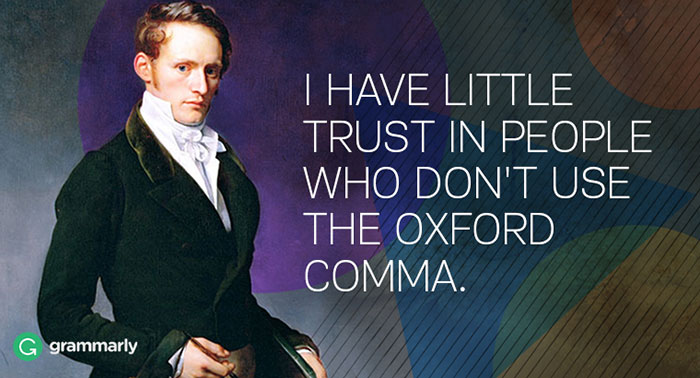 What is the Oxford Comma. 