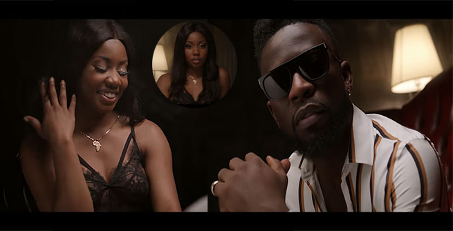 Bisa Kdei fakye music video. 